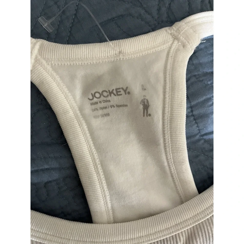 Jockey Sports Bra‎ White Tie Dye Size Large - Picture 4 of 8